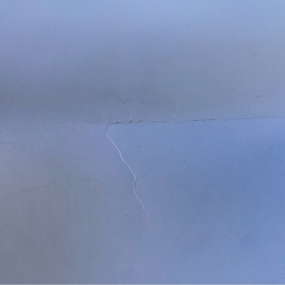 Sandro 2 Empty Gift Bags 1 Tan 1 White 13" x 11.5 - Picture 15 of 15